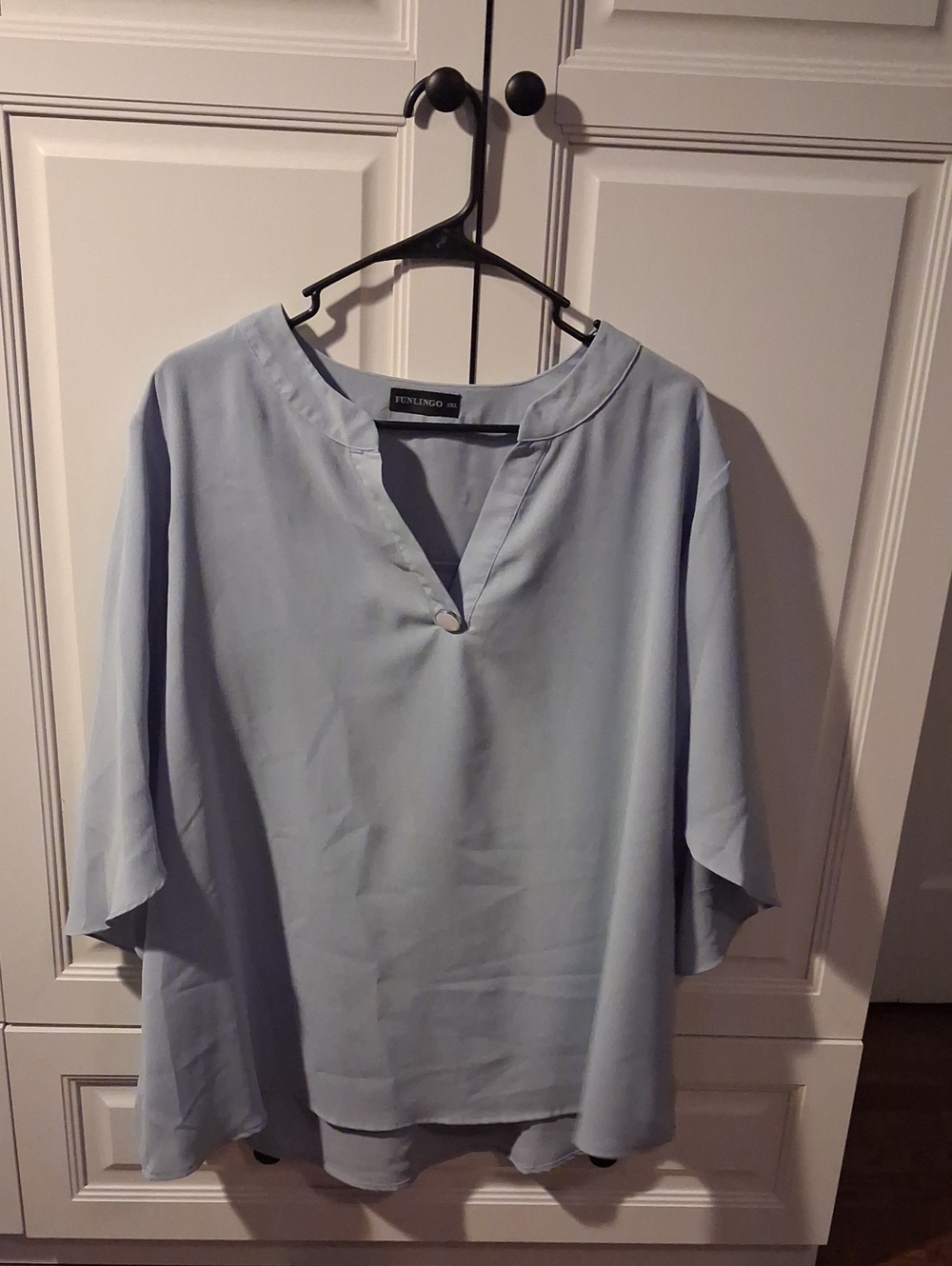 3/$12 Light Blue Blouse